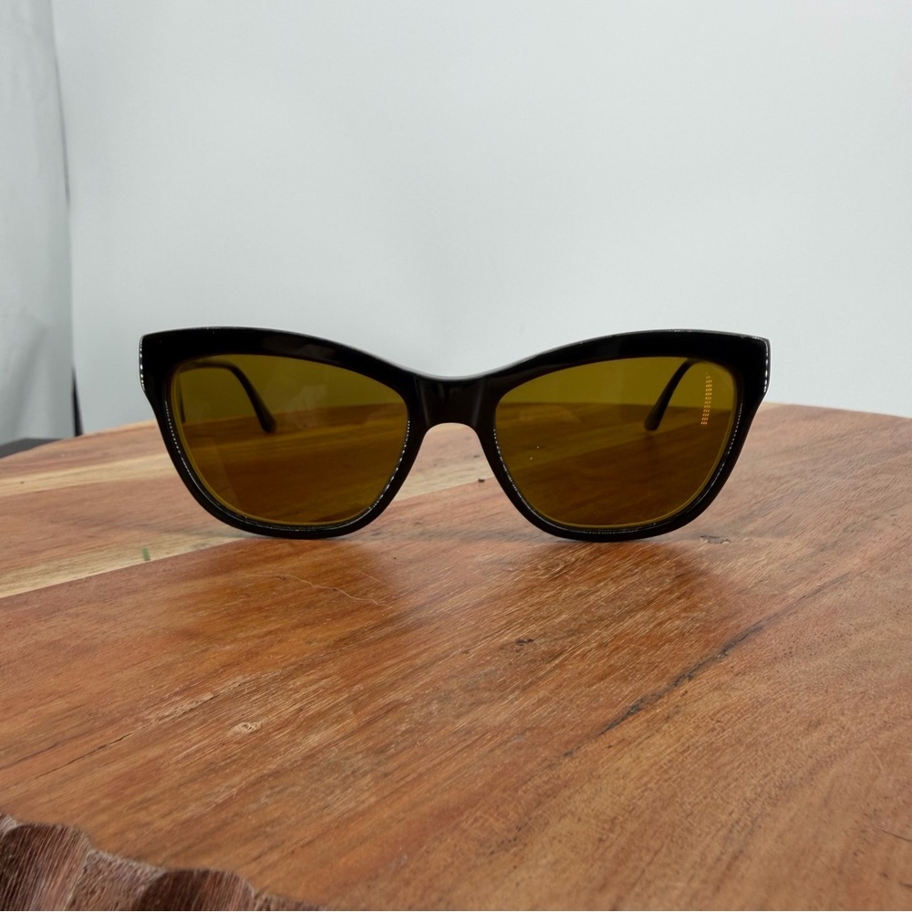 Guess GU2463 53-17-1351 black Cat Eye Frames only purple iridescent accents‎